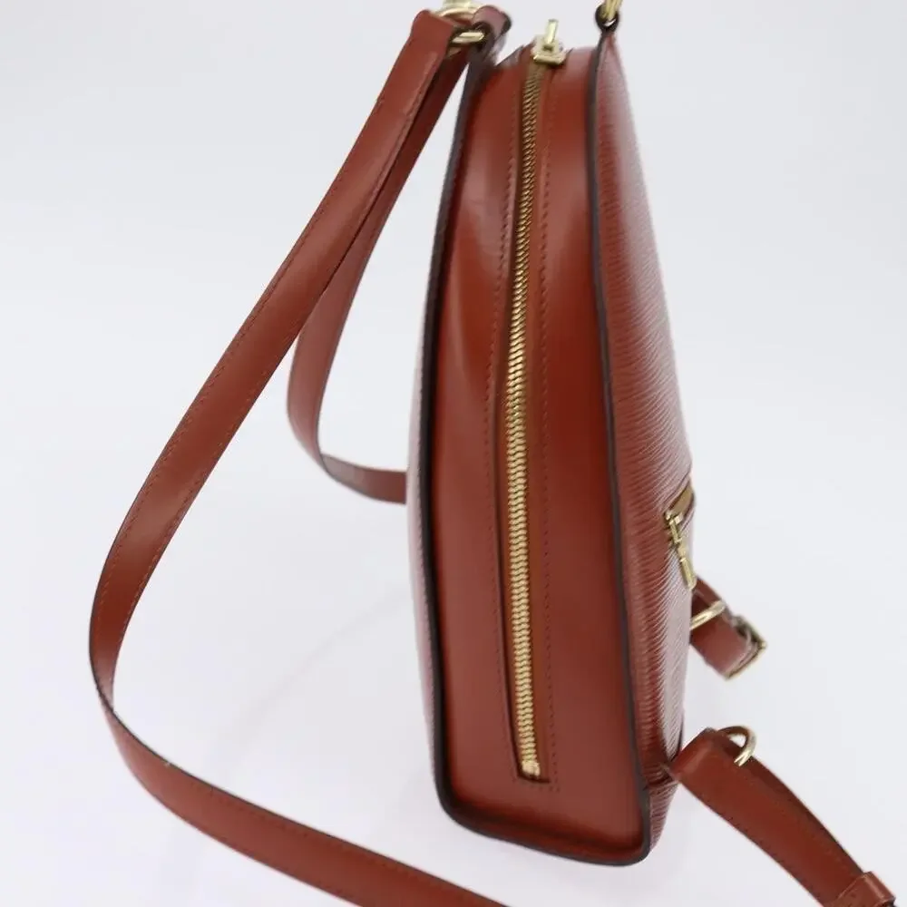 Louis Vuitton Epi Mabillon Backpack Brown
